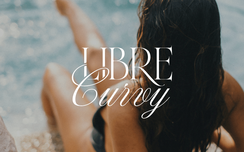 Identidad visual de Libre Curvy