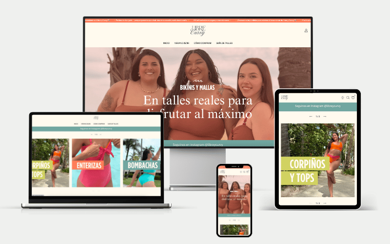 E-commerce Libre & Curvy