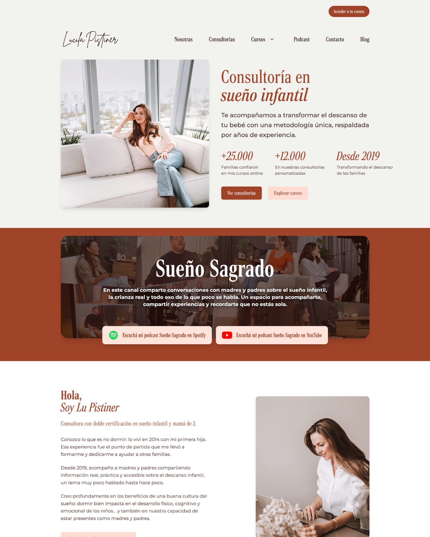 Lucila Pistiner: proyecto de web institucional de UCODE